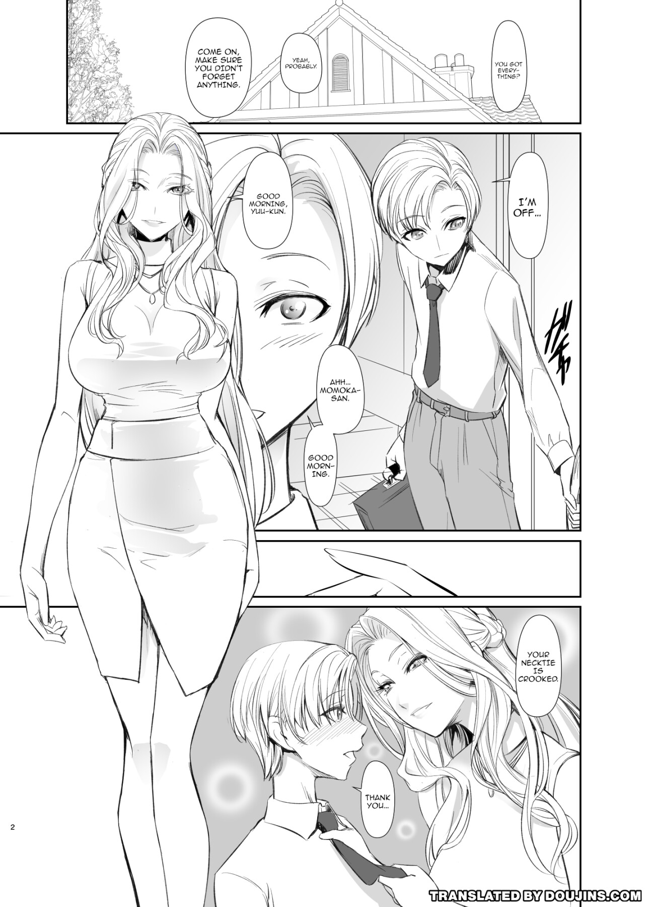 Hentai Manga Comic-My Friend's Mother-Read-2